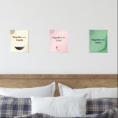 Minimalist Wall Art set of 3 (Slaapkamer)