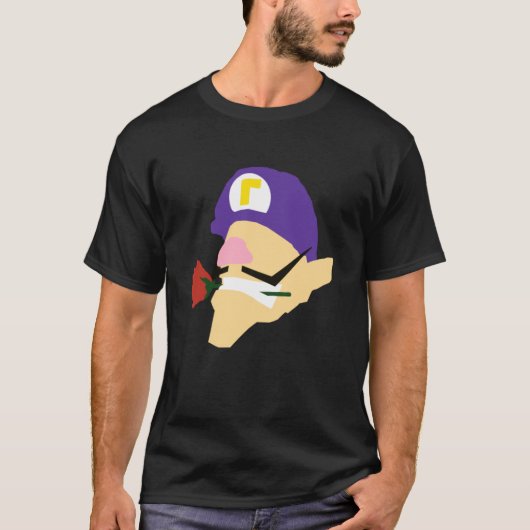 Minimalist Waluigi Classic T-shirt (Voorkant)