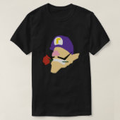 Minimalist Waluigi T-shirt (Design voorkant)