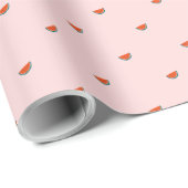 Minimalist Watermelon Pattern Gift Wrap Paper Cadeaupapier (Rol Hoek)