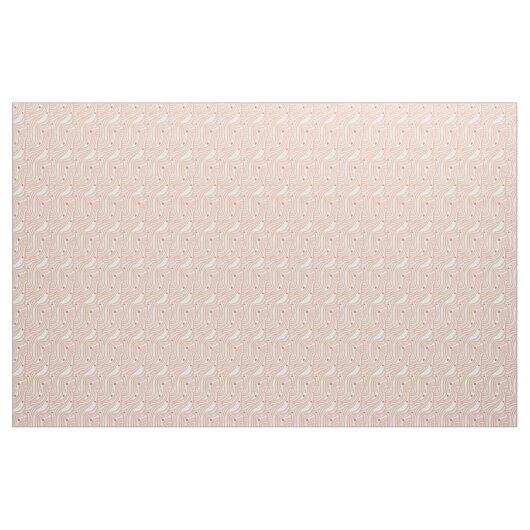 Minimalist Wavy Line Dot Pattern  Stof (Yard (91,4 cm))