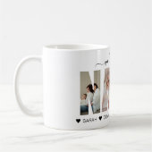 Minimalist We Love You Nana Fotocollage Koffiemok (Links)