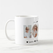 Minimalist We Love You NONNA Fotocollage Koffiemok (Links)