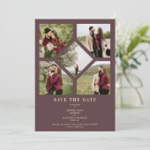 Minimalist Wedding Fancy 5 Photos Collage  (Staand voorkant)