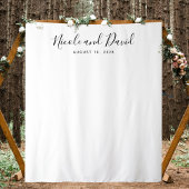 Minimalist Wedding Reception Decor Backdrop Wandkleed