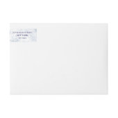 Minimalist Wedding Return Address (Voorkant)