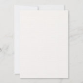 Minimalist wedding  save the date (Achterkant)