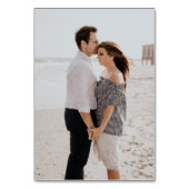 Minimalist Wedding Seating Chart QR Modern  Kaart (Achterkant)