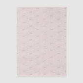 Minimalist Wedding tissue Paper | Warm Blush Tissuepapier (Voorkant)
