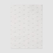 Minimalist Wedding tissue Paper | Warm Ivory Tissuepapier (Voorkant)