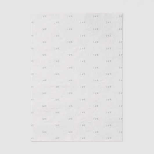 Minimalist Wedding tissue Paper | Warm Ivory Tissuepapier (Voorkant)