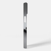 Minimalist White 3D Pyramid Phone Case - Modern  (Achterkant / Rechts)