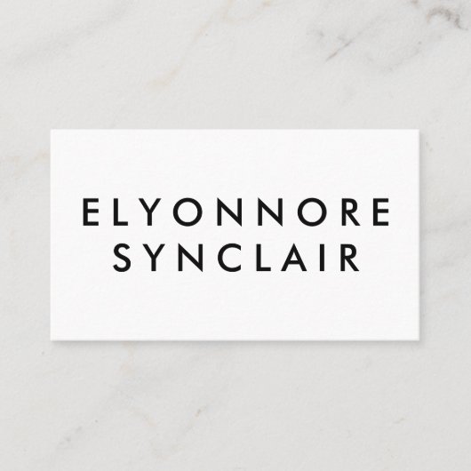 Minimalist White Craft Chocolate Maker QR Code Visitekaartje (Voorkant)