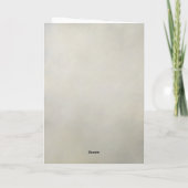 Minimalist White Floral Teacher’s Day Card Kaart (Achterkant)