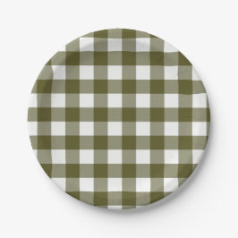 Minimalist Woodland Paper Plates Papieren Bordje