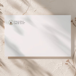 Minimalist Woodland Return Address Label