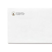 Minimalist Woodland Return Address Label