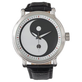 Minimalist Yin Yang   Horloge