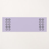 Minimalist Zen Buddhist Mudras Yoga mat (Voorkant (horizontaal))