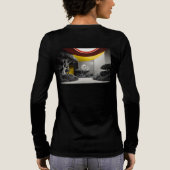 Minimalist Zen Garden T-Shirt – Mindfulness & Sere (Achterkant)