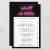 Minimaliste zou liever vrijgezellenfeest spelen (Voorkant / Achterkant)