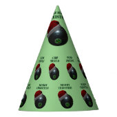 Minimalisten Kommen Vrolijk Kerstfeest, Feesthoedjes (Voorkant)