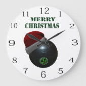 Minimalisten Kommen Vrolijk Kerstfeest, Grote Klok (Voorkant)