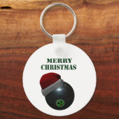 Minimalisten Kommen Vrolijk Kerstfeest, Sleutelhanger (Achterkant)