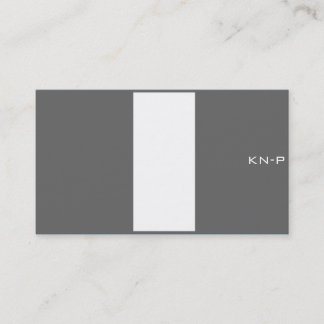 minimalistic BC Visitekaartje