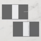 minimalistic BC Visitekaartje (Voorkant / Achterkant)