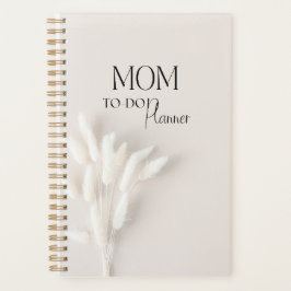  Minimalistic beige mom planner