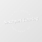 Minimalistic Circular Raamsticker (Vel)