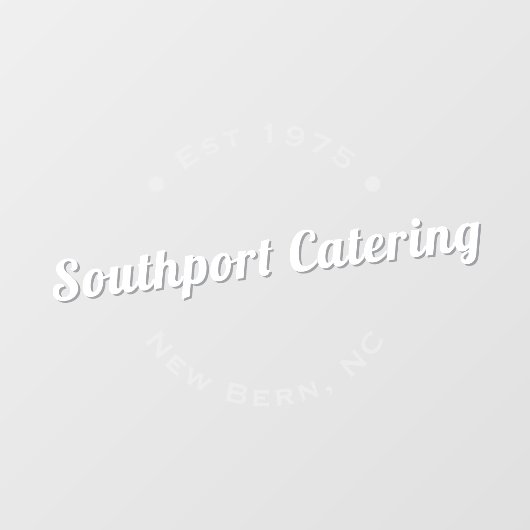 Minimalistic Circular Raamsticker (Vel)