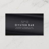 Minimalistic Deco Style | Black Pearl Visitekaartje (Achterkant)