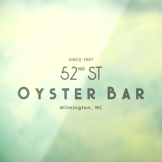 Minimalistic Deco Style | Gray Raamsticker (Vel 3)