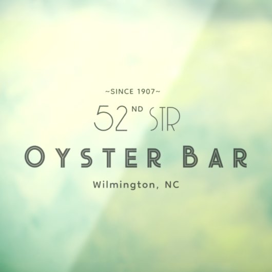 Minimalistic Deco Style | Gray  Raamsticker (Vel 3)