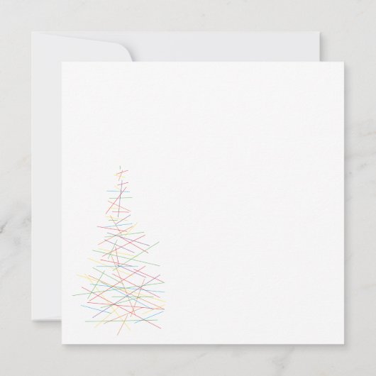 Minimalistic Gay Christmas (Achterkant)