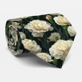 Minimalistic Gifts For Dad Carnation Floral Stropdas (Opgerold)