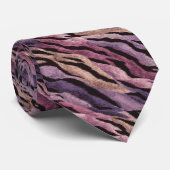 Minimalistic Gifts For Husband Tiger Stropdas (Opgerold)