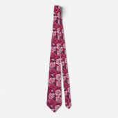 Minimalistic Graduation Gifts For Him Rose Floral Stropdas (Voorkant)