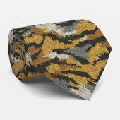 Minimalistic Mens Fashion Animal Print Stropdas (Opgerold)