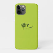 Minimalistic Om Handwritten Personalized Case-Mate iPhone Case (Achterkant)
