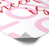 Minimalistic poster All we need is love (Hoek)