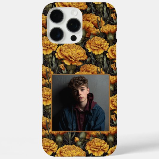 Minimalistic Teacher Appreciation Gift Carnation C Case-Mate iPhone Case (Achterkant)