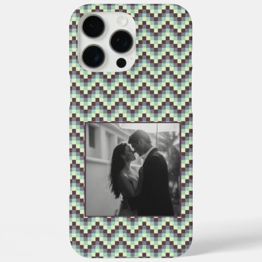 Minimalistic Valentine Gifts For Women Chevron Pat Case-Mate iPhone Case (Achterkant)