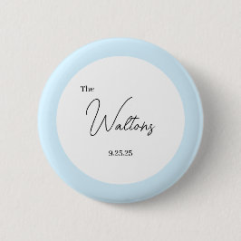 Minimalistic Wedding Button