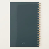 Minimalistisch  2025 planner (Achterkant)