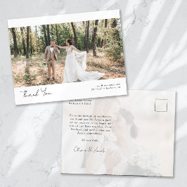 Minimalistisch 2 Fotokalligrafie Weddenschap Bedan Briefkaart