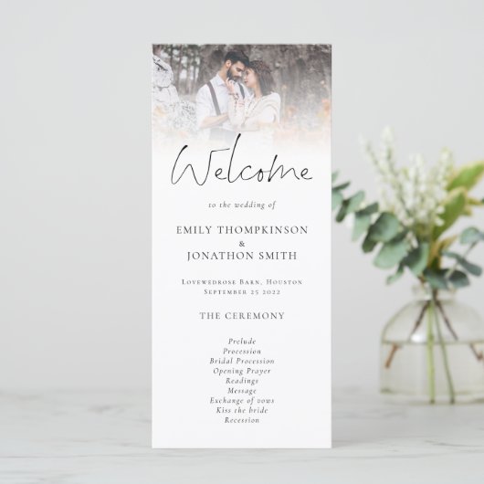 Minimalistisch 2 van de Band van het Manuscript va Programmakaart (Staand voorkant)