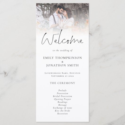 Minimalistisch 2 van de Band van het Manuscript va Programmakaart (Voorkant)